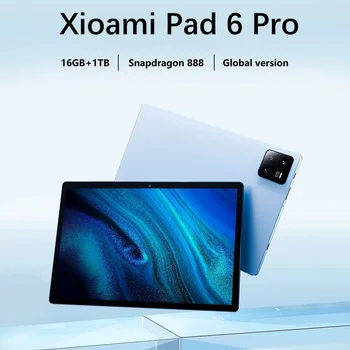 2024 Pad 6 Pro הכללית המקורי גרסת אנדרואיד Tablet 13 Snapdragon 888 תא Tablette מחשב 5G Dual SIM-או WIFI HD 4K Mi טאב