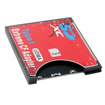 חדש SD כדי כרטיס CF שרוול תומך אלחוטית WIFI כרטיס SD סוג של מתאם מצלמה SLR אדום