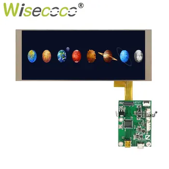 נמתח בר תצוגת LCD 6.86 אינץ 6.9 אינץ 1280x480 500Nits בהיקות גבוהה הרצועה הארוכה מסך MIPI נמל Wisecoco מציג