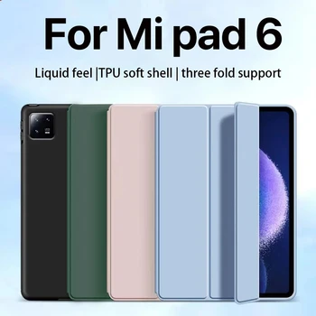 עבור Mi Pad 5/6 לוח תיק אביזרים תמיכה מגנטי אוטומטי מתעורר עבור Xiaomi 11 אינץ Mi Pad Pro 5/6 לוח כיסוי מגן